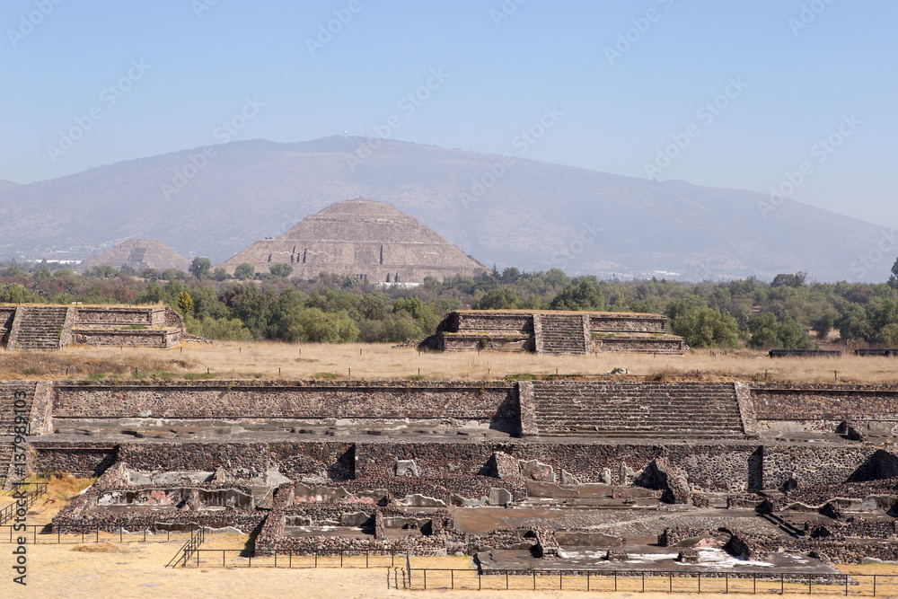 Teotihuacan  Citadel and Pyramids, Mexico