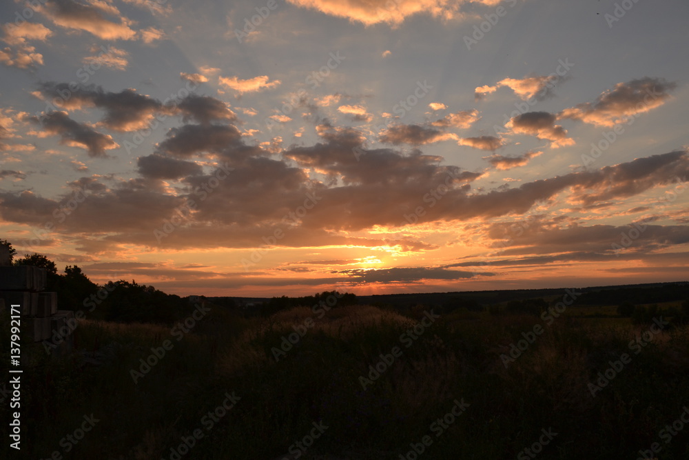 Obraz premium sunset