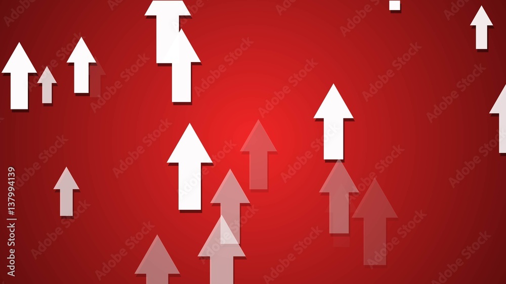 bright abstract arrows going upwards, positive moving up concept bright abstract arrows going upwards, positive moving up concept