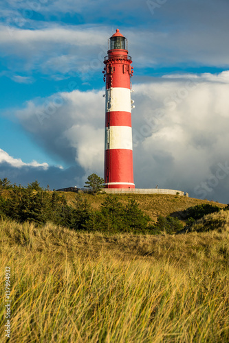 Leuchtturm in Wittd  n auf der Insel Amrum