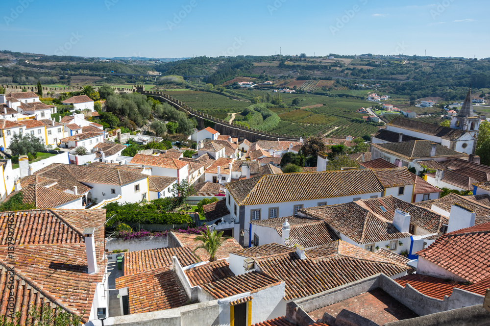 View of Obidos