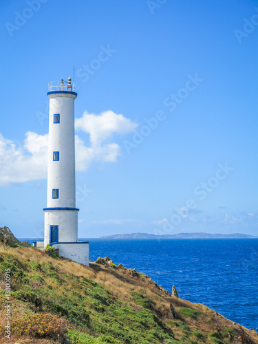 Cabo Home lighthouse near Cangas  Pontevedra  Galicia