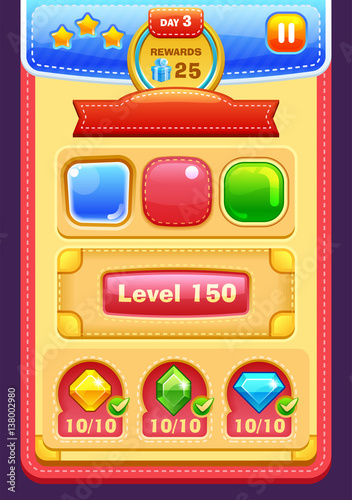 Game interface elements