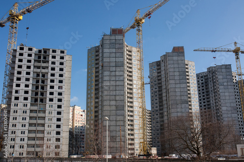 Construction Site Cranes