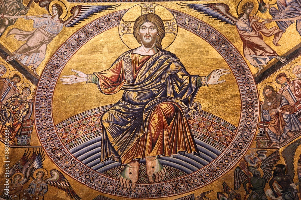 Jesus Christ in Florence Baptistery, Italy