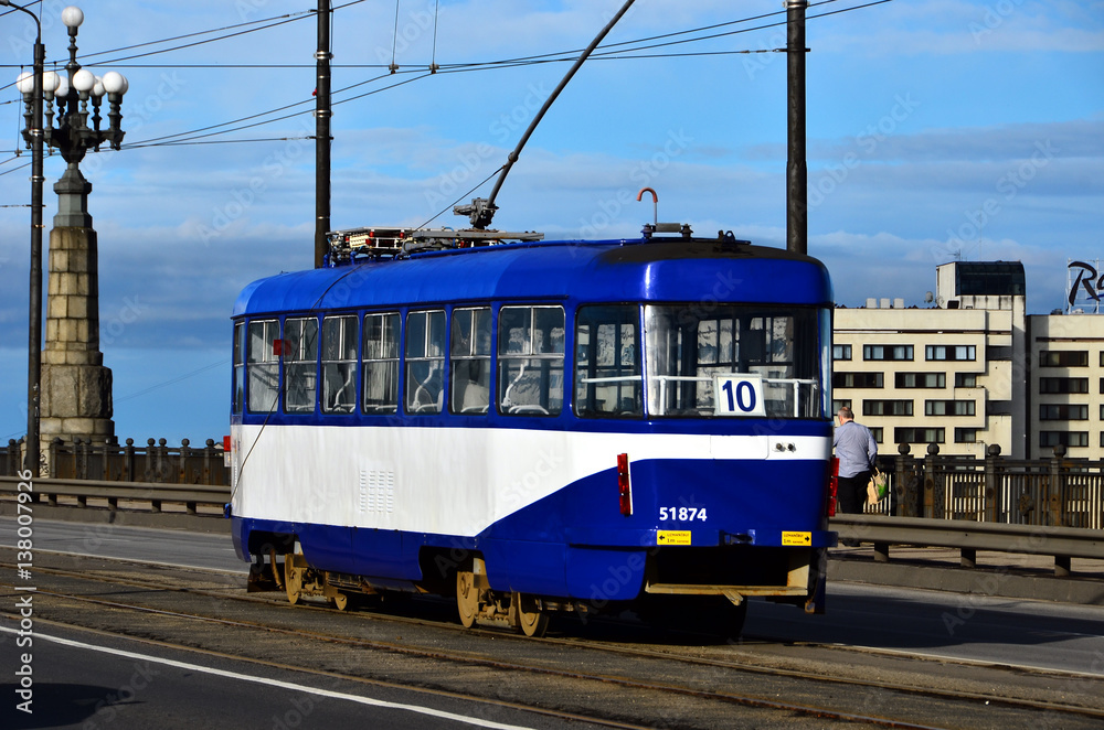 tramway de Riga