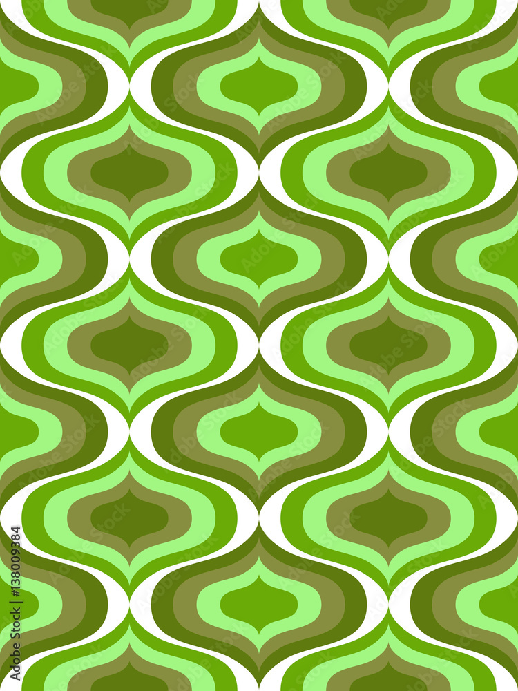Vector seamless retro pattern. Vector seamless retro pattern.