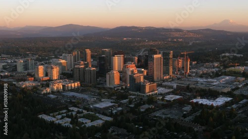 Bellevue Washington aerial shots photo