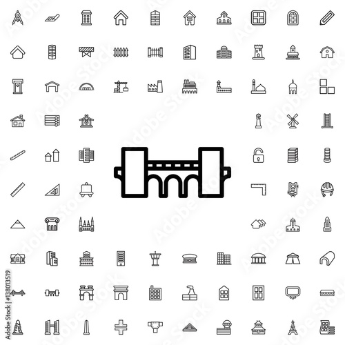bridge icon illustration
