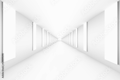 Empty Abstract path way with light frame gradient blank interior for creative project copy space background success concept