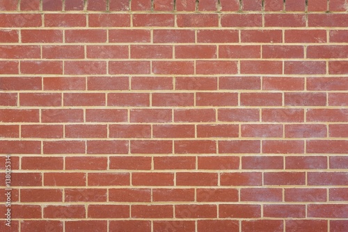 Red brick wall background texture © anystock
