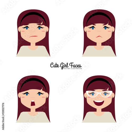 girl Expression Face