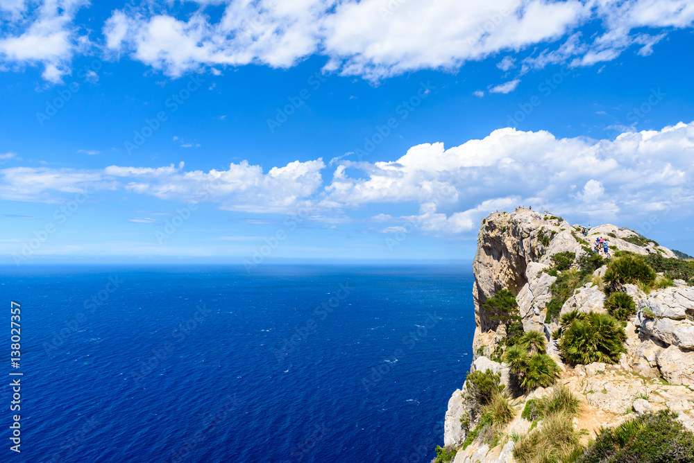 Cap de formentor - beaufitul coast of Mallorca, Spain - Europe