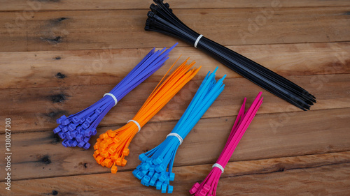 Self-locking cable ties