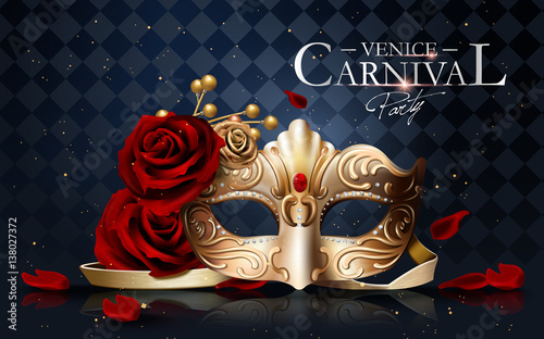 Venice carnival poster