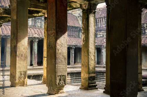 Inside Angkor Wat Temple © Mads