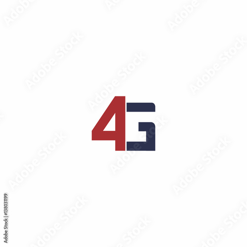 four G Logo vector