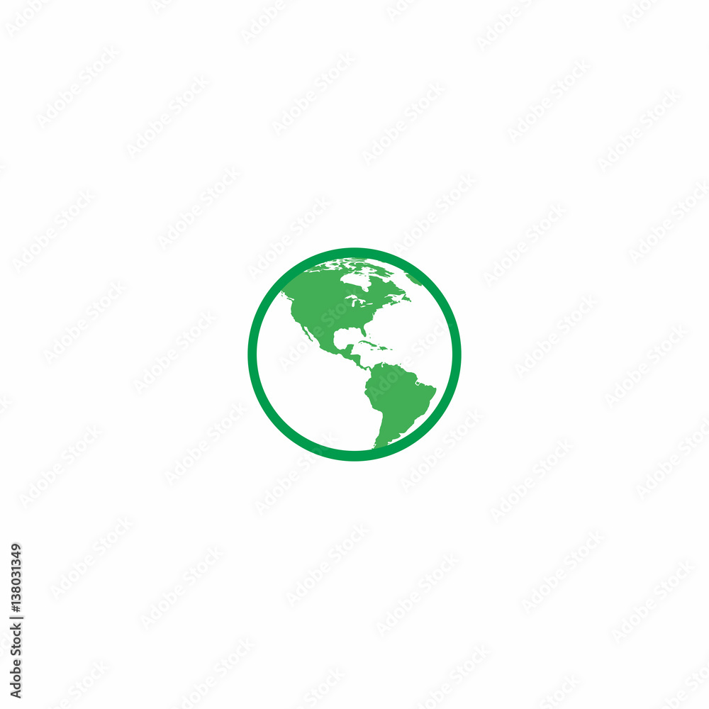 Globe Logo vector, earth logo icon Globe Logo vector, earth logo icon