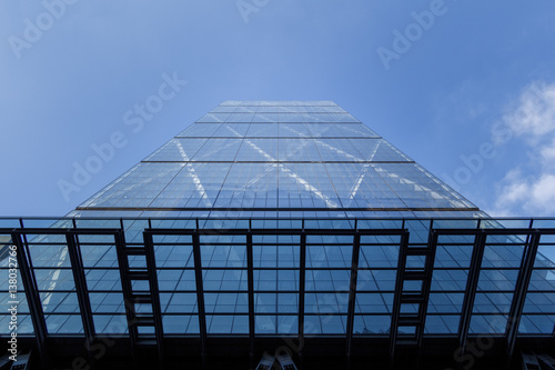 Abstract Architecture and blue sky