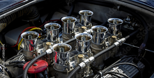 V8 Muscle Car Engine © rickdeacon