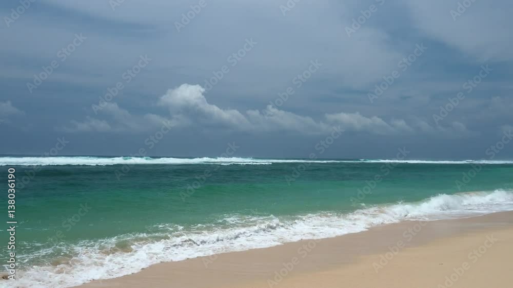 Beautiful Sandy Beach With Turquoise Water Beautiful Sandy Beach With Turquoise Water