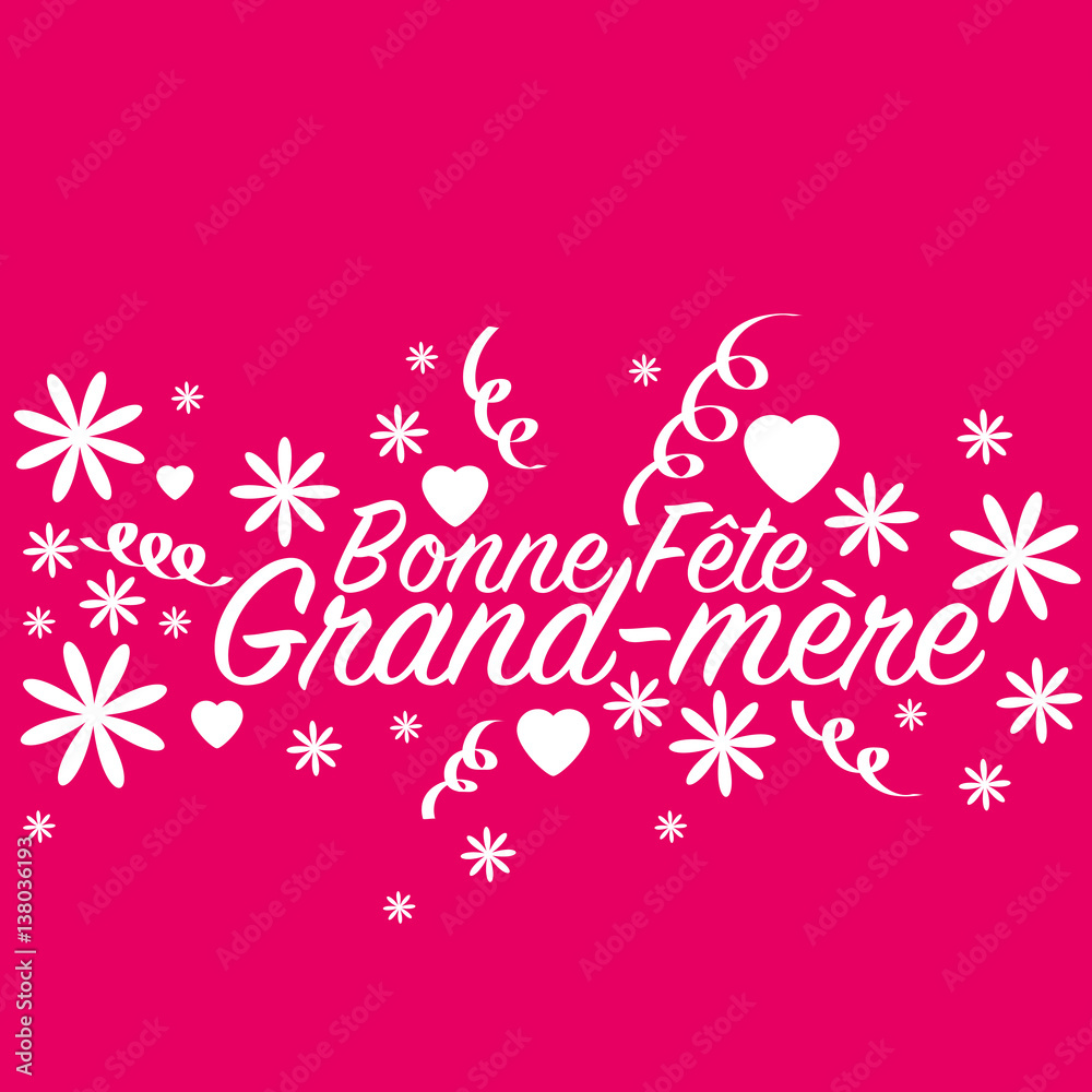 bonne fête grand-mère bonne fête grand-mère