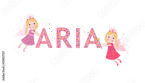 Photos Aria female name with cute fairy tale
