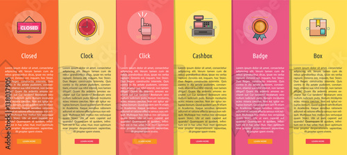 E-Commerce Vertical Banner Concept