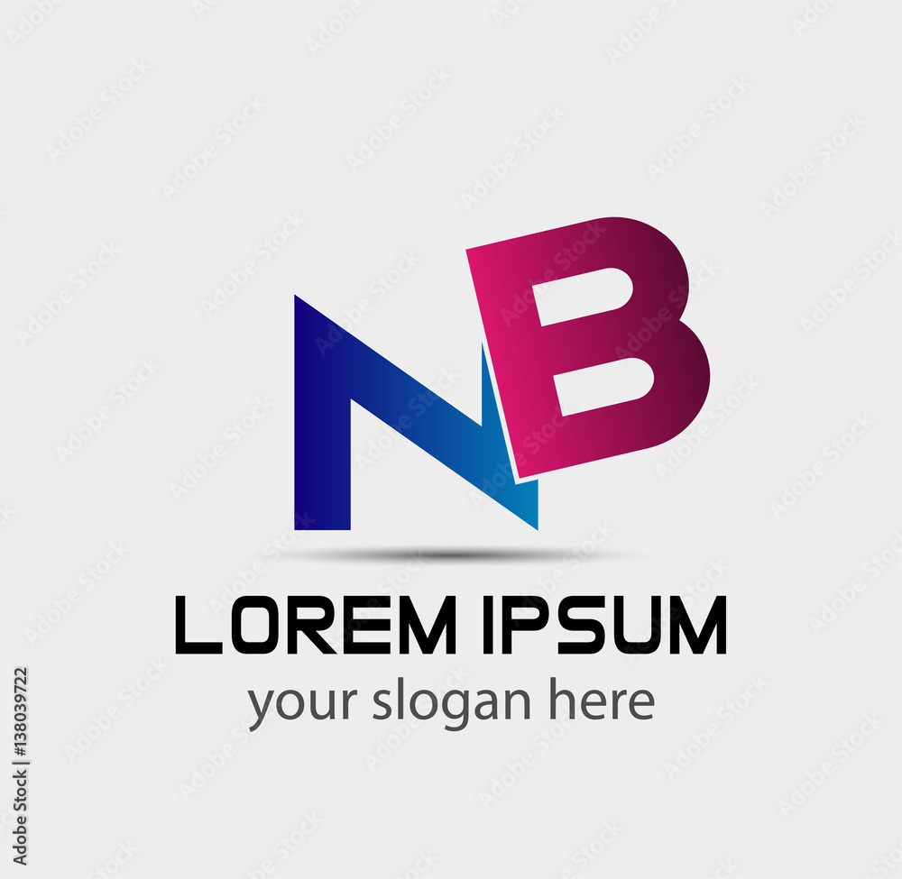 NB company linked letter logo
