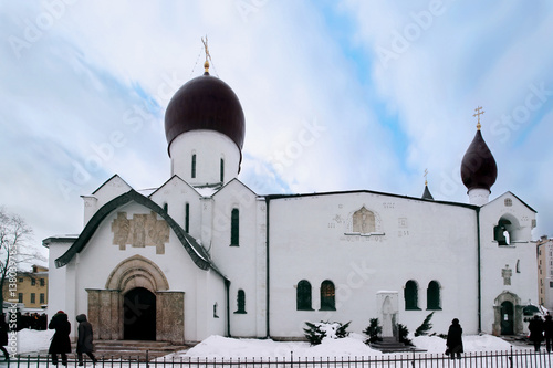 Pokrovsky Cathedral Saints Martha and Mary Convent.  Moscow photo