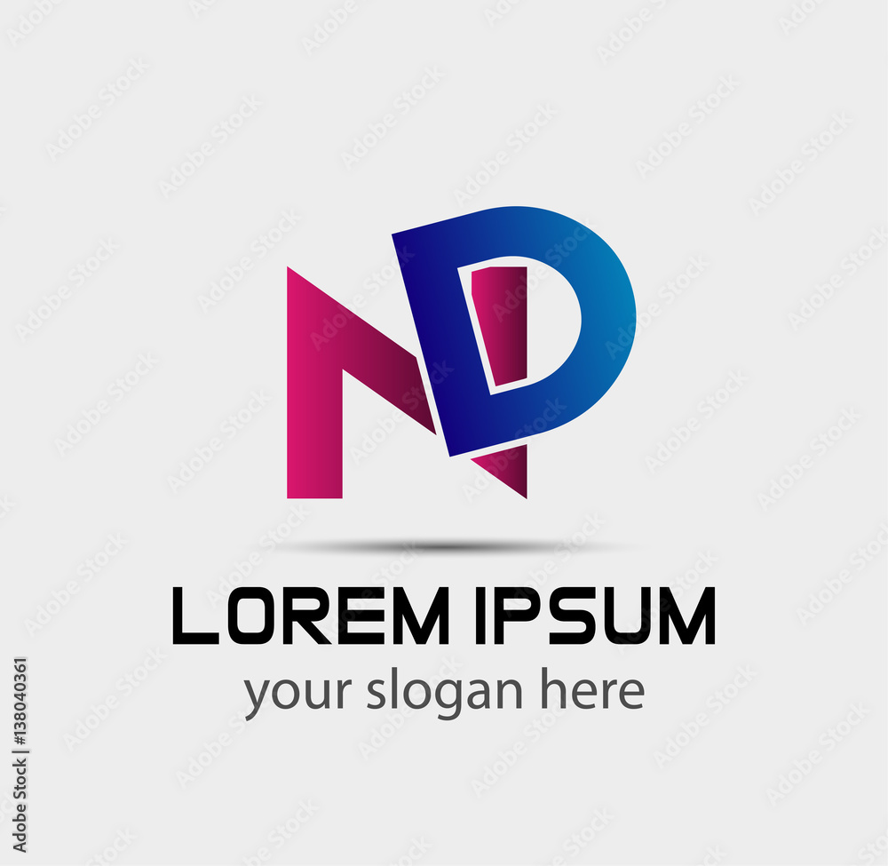 Letter N and D logo
