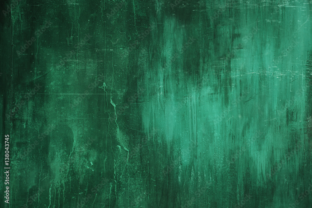 Green Metal rust wall texture surface natural color use for background ...