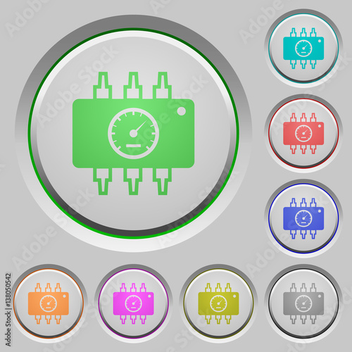 Hardware diagnostics push buttons