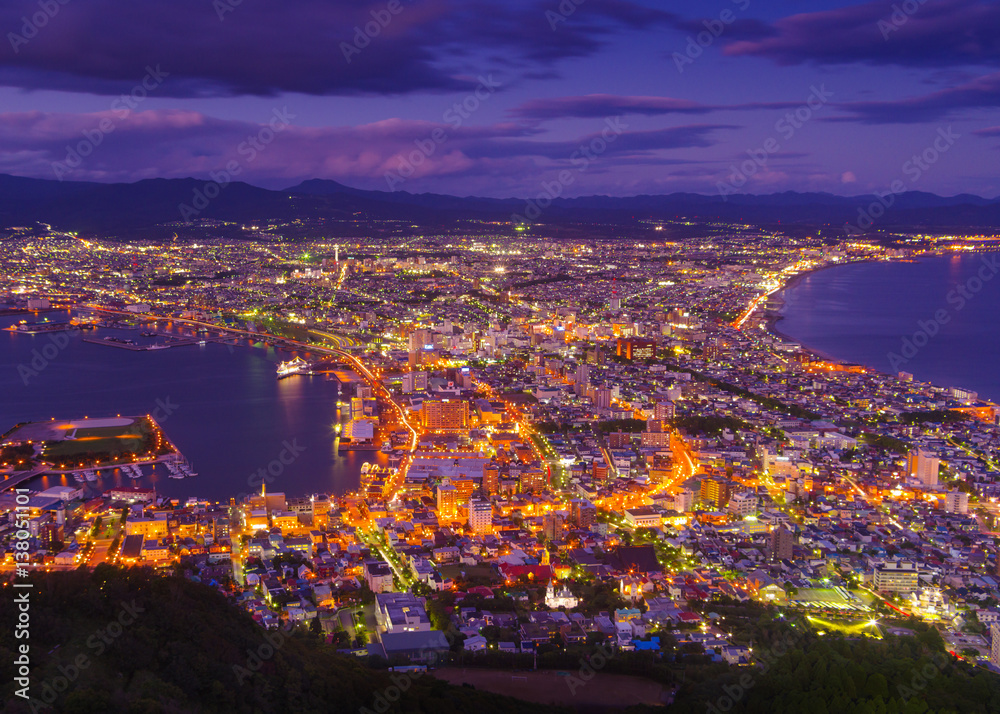 函館の夜景