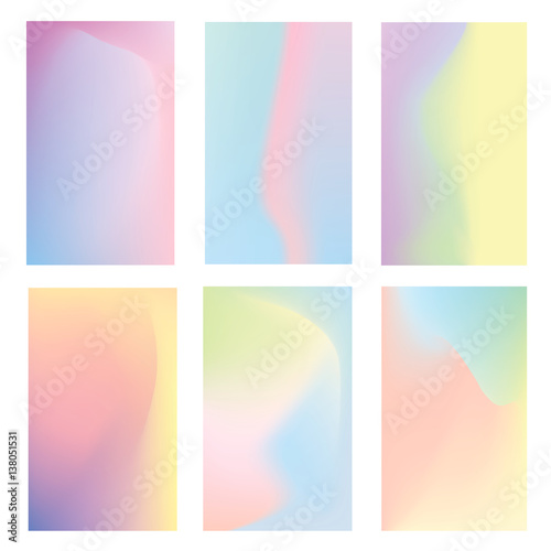 Holographic gradients set   © a_slowik
