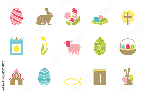 Ostern Iconset - Farbe