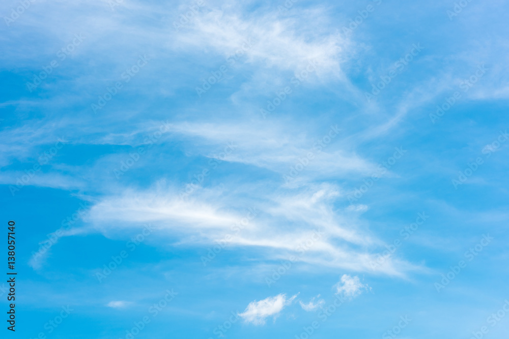 Obraz premium blue sky with cloud