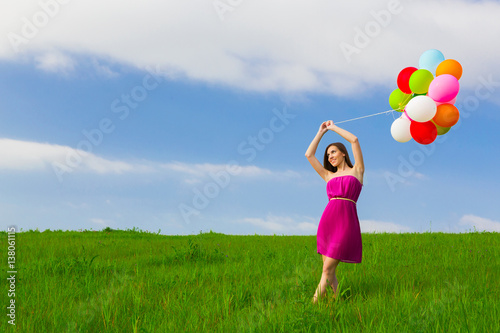 Girl with Ballons