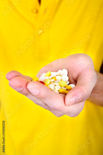 Pills in a Hand