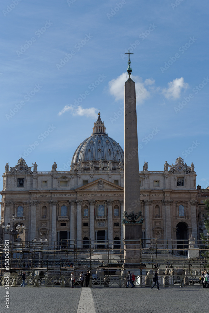 San Pietro in Vaticano, wonderful Religiosity. Rome