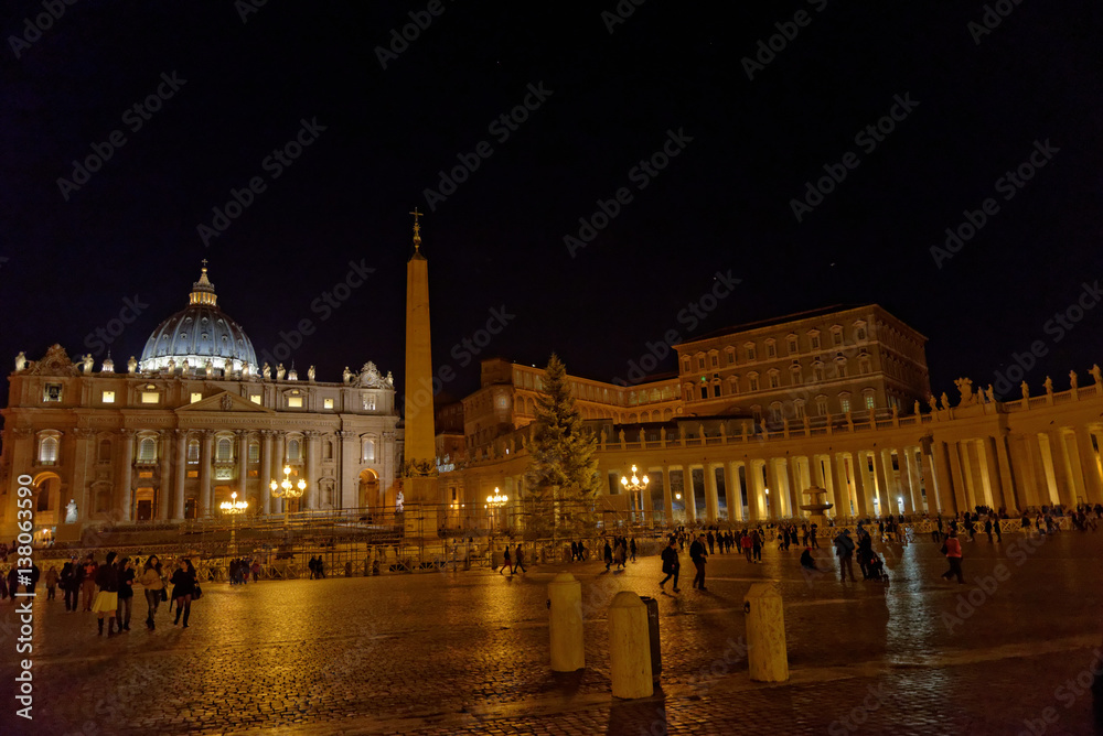 Wonders of Rome at night