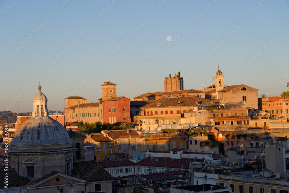 The roofs of Rome