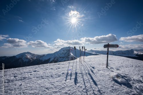 Corno alle Scale in inverno, Emilia romagna photo