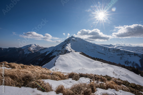 Corno alle Scale in inverno, Emilia romagna