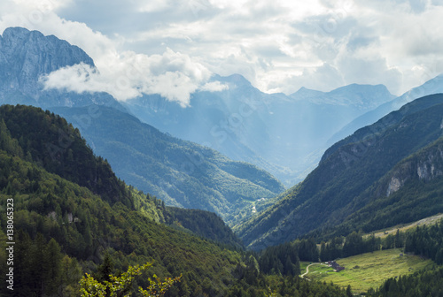 Julian Alps  Slovenia  around Kranjska Gora