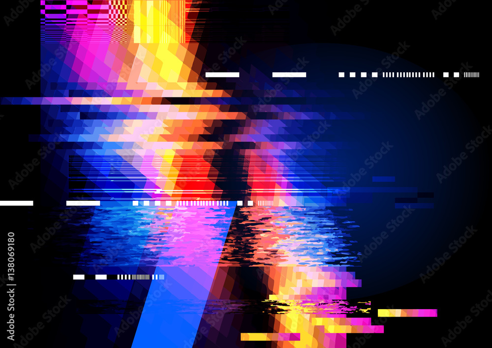 © James Thew - A glitch noise distortion texture background. Vector illustration © James Thew - A glitch noise distortion texture background. Vector illustration