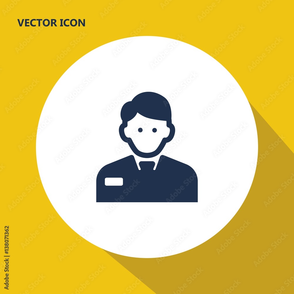 businessman vector icon