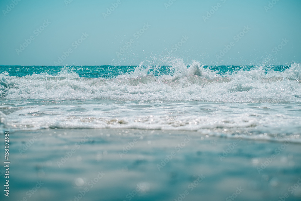 Fototapeta premium Waves on the ocean