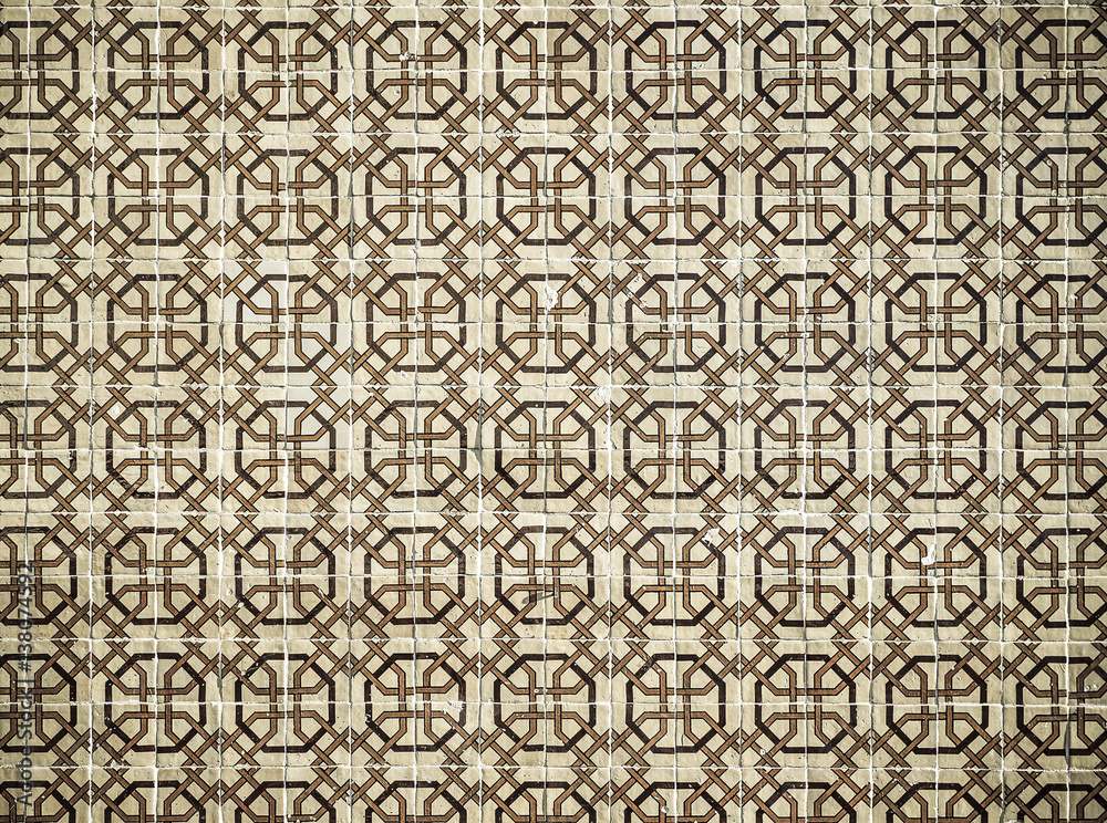 Azulejos, traditional Portuguese tiles Azulejos, traditional Portuguese tiles