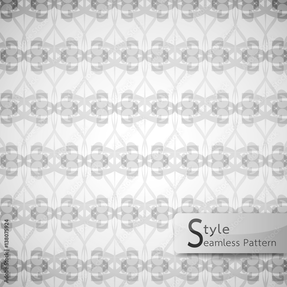 abstract seamless pattern mesh bow ribbon. white texture background